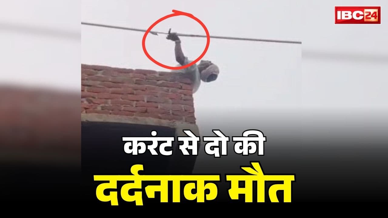 Bilaspur Laborers Electrocution Death: बिलासपुर में दर्दनाक वाकया.. 11 केवी हाईटेंशन लाइन की चपेट में आये दो मजदूर, मौके पर ही तोड़ दिया दम, देखें वीडियो