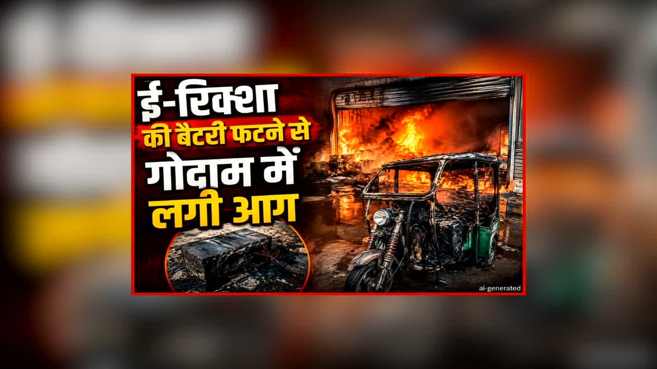 Delhi Godown Fire News/Image Credit: AI
