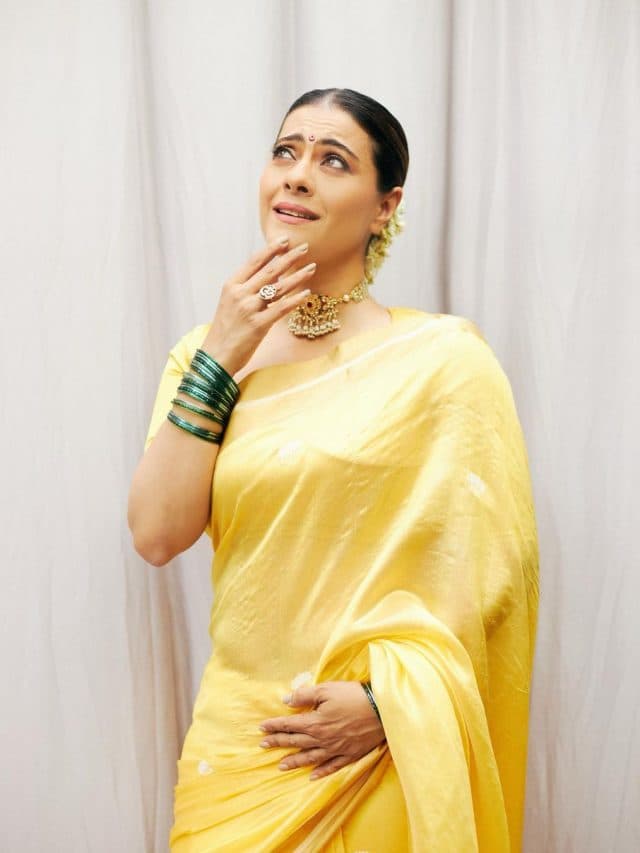 Kajol: पीली साड़ी में काजोल ने दिखाया बेहतरीन अंदाज, एक्सप्रेशन देख फैन्स हुए घायल