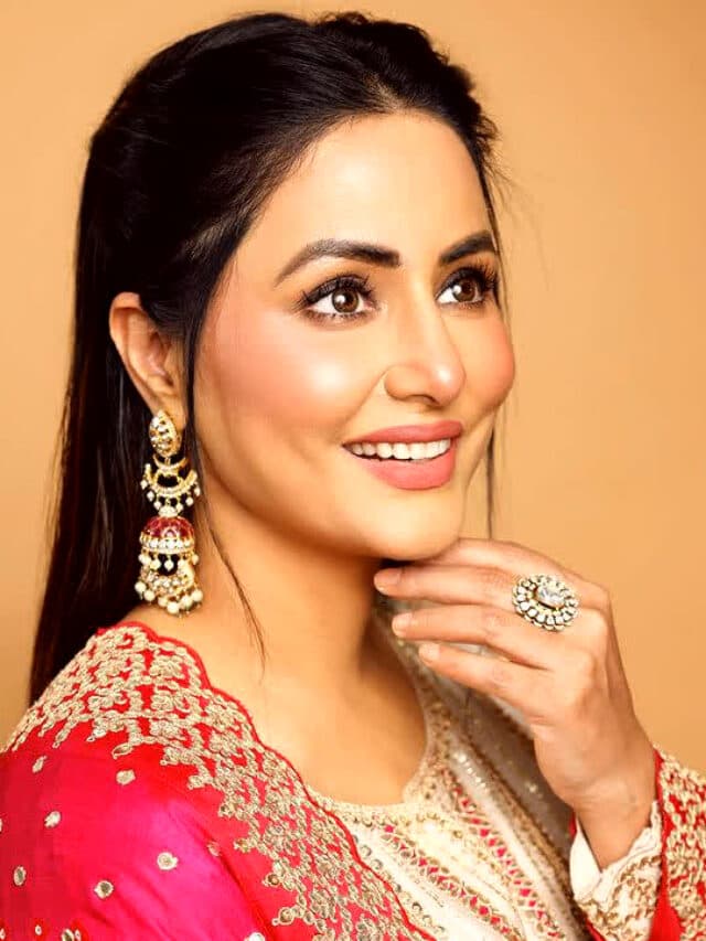 Hina Khan Ethnic Look: व्हाइट एम्ब्रॉयडरी सूट में बला की खूबसूरत दिखी हिना खान