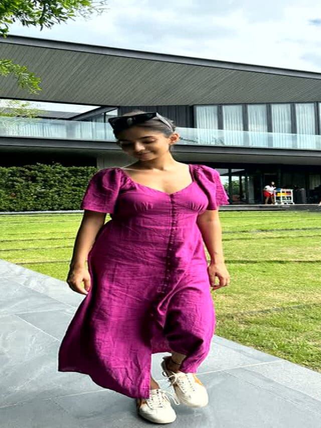 Anushka Sen Hot Photos : पर्पल ड्रेस में अनुष्का सेन दिखाया सिजलिंग अवतार, शेयर की खूबसूरत तस्वीरें