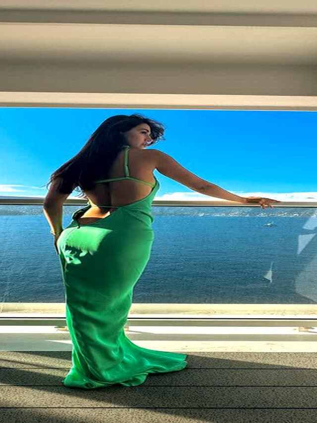 Disha Patani Hot Photos : Disha Patani का क्रूज लुक हुआ वायरल, बैकलेस ड्रेस में लगी बला की खूबसूरत