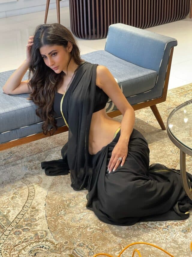 Mouni Roy Hot Photos: एक्ट्रेस ने रंग-बिरंगी साड़ी में गिराई बिजली, हॉट तस्वीरें देख घायल हुए फैंस