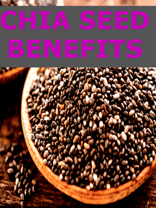 CHIA SEEDS HEALTH BENEFITS: जानिए CHIA SEEDS से आपकी सेहत को क्या-क्या फायदे हो सकते हैं