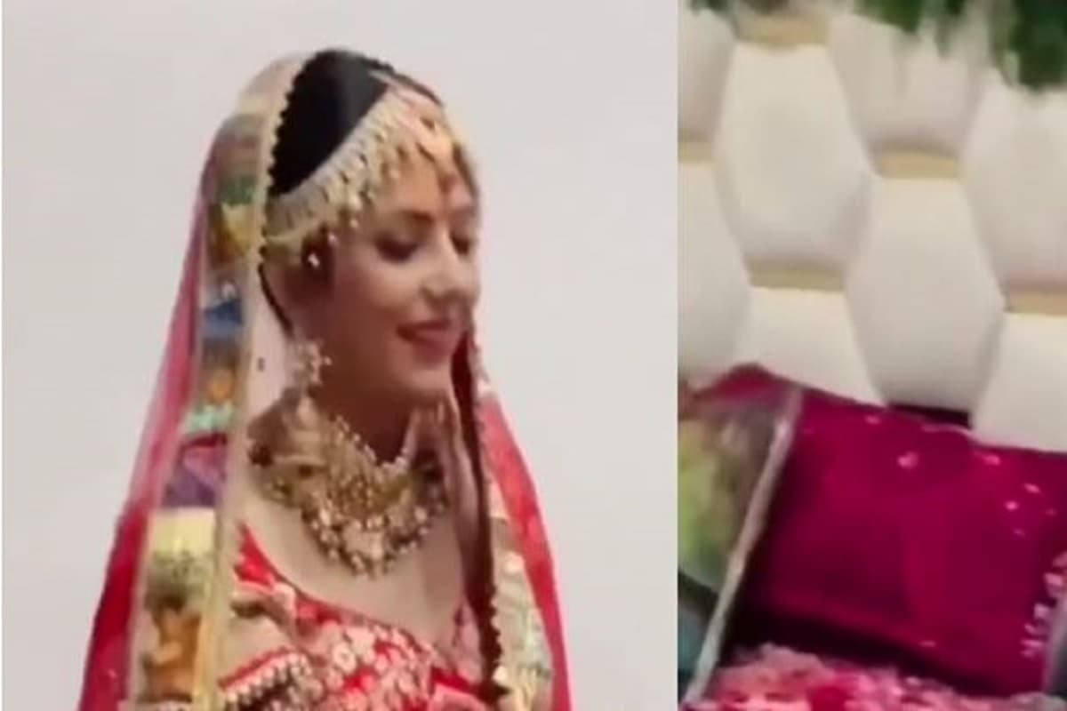 Suhagraat Video: सुहागरात मनाने कमरे में घुसी दुल्हन, बेड को देख कह दी ऐसी बात, वायरल हो गया वीडियो
