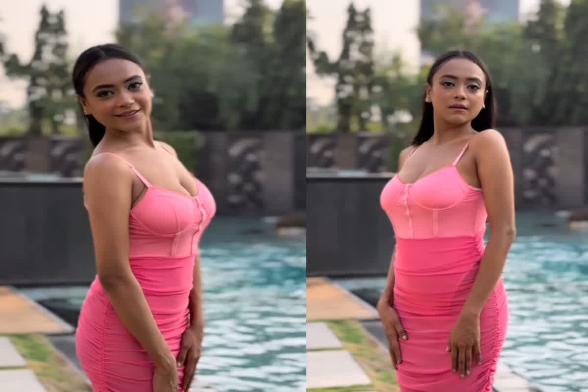 Nehal Vadoliya Sexy Video: स्वीमिंग पूल के किनारे उल्लू एप की हसीना ने दिए किलर पोज, क्लीवेज पर टिकी फैंस की निगाहें