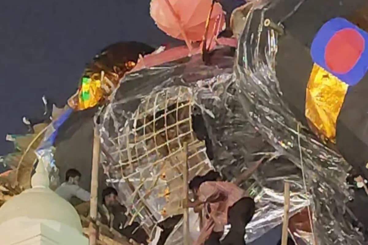 Ravan Dahan 2024: दहन से पहले धड़ से अलग हुआ रावण का सिर, टूटकर गिरा जमीन पर, हादसे से मचा हड़कंप