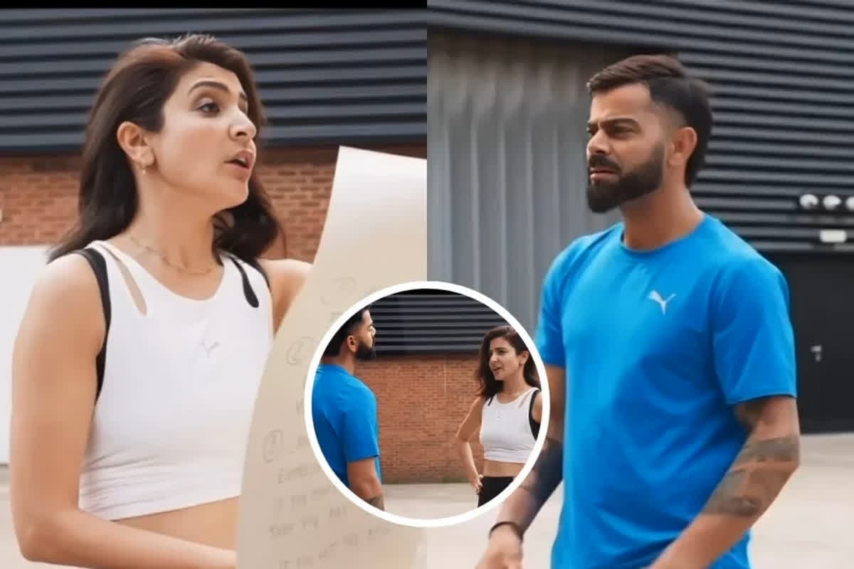 Virat Anushka Playing Cricket: अनुष्का के बाउंसर पर विराट का सिक्स.. क्या आपने देखा विरूष्का का गली क्रिकेट गेम?.. रूल चार्ट लेकर पहुंची थी ऐक्ट्रेस..