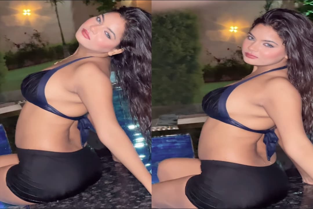 Desi Girl Latest Sexy Video : देसी गर्ल ने स्विमिंग पूल में लगाई आग.. बिकनी पहन चलाया सेक्सी अदाओं का जादू, वीडियो देख लोगों के छूटे पसीने