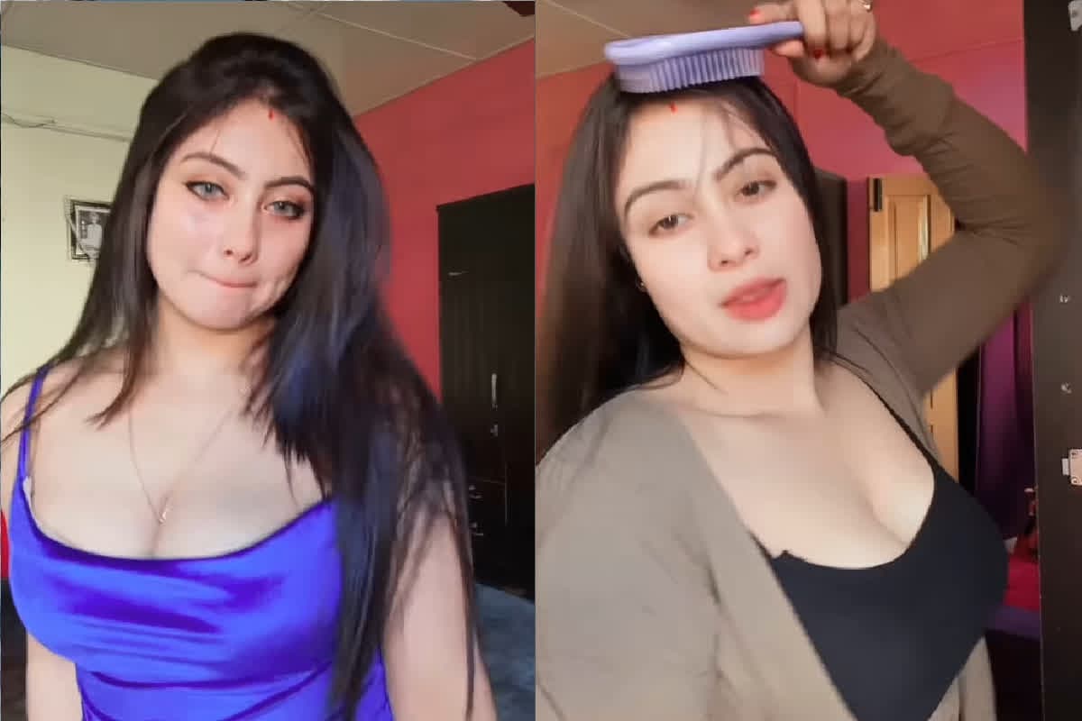 Desi Girl Sexy Video : Desi Girl ने करवाया हुस्न का दीदार, कैमरे के सामने दिखाया कर्वी फिगर, वीडियो देख आहे भर रहे लोग