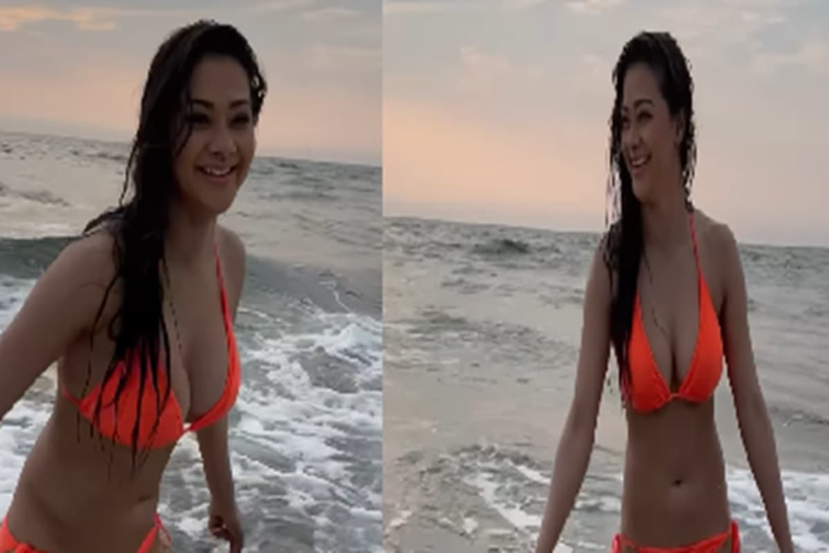 Namrata Malla Bikini Video: नम्रता मल्ला पर चढ़ा बोल्डनेस का खुमार, बिकिनी पहन समंदर में लगाई आग, वायरल हुआ ये सेक्सी वीडियो