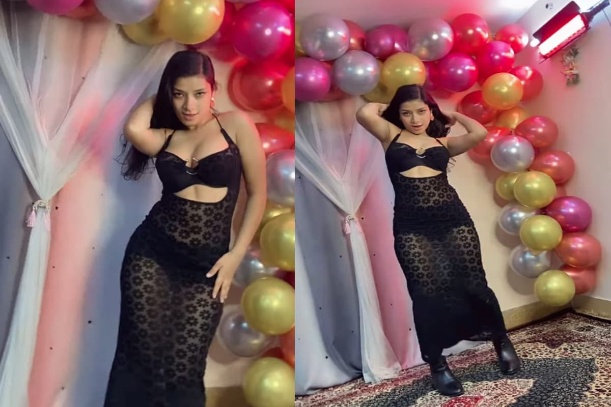 Latest Hot Sexy Video : जालीदार ड्रेस में देसी गर्ल ने बढ़ाया इंटरनेट का पारा.. लोगों पर चलाया सेक्सी अदाओं का तीर, वायरल हुआ वीडियो