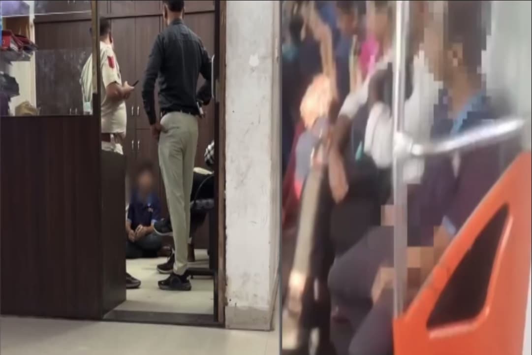 Metro Train Me Hastmaithun : छी इतनी गंदी हरकत..! मेट्रो ट्रेन में यात्रियों के बीच शख्स करने लगा हस्तमैथुन, देखकर लोगों ने बंद कर ली आंखें, वीडियो वायरल
