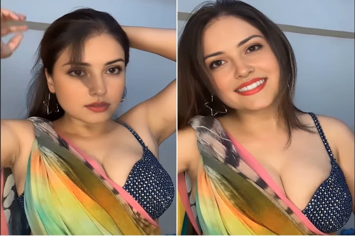 Desi Marathi Bhabhi Viral Sexy Video : देसी मराठी भाभी ने ब्रा पहन फ्लॉन्ट किया कर्वी फिगर, वीडियो को बार-बार देख रहे युवा