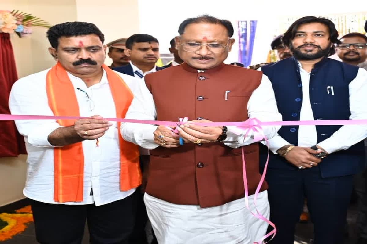 CM Sai inaugurated Cyber Bhawan : सीएम साय ने किया साइबर भवन का उद्घाटन, समाधान और सशक्त मोबाइल ऐप भी किया लॉन्च