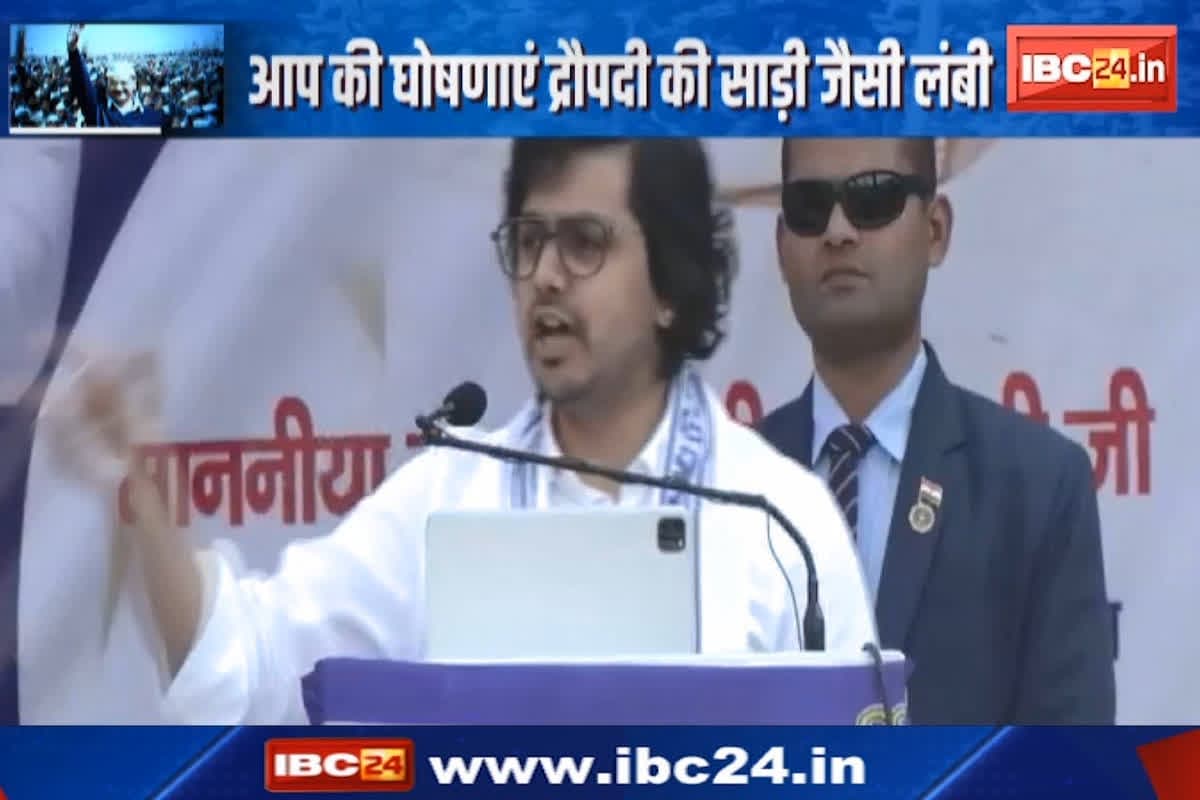 #SarkarOnIBC24 : BSP नेता Akash Anand का Arvind Kejriwal पर वार, बोले- आप की घोषणाएं द्रौपती की साड़ी जैसी लंबी