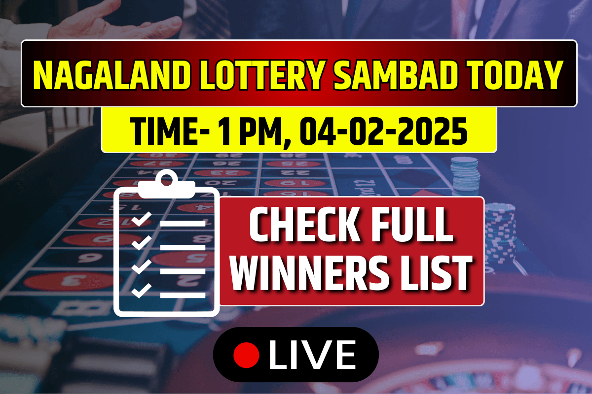 (OUT) Bodoland Lottery Sambad Today Result 04-02-2025 Tuesday 1 PM: Lucky Draw DECLARED Check Winners List