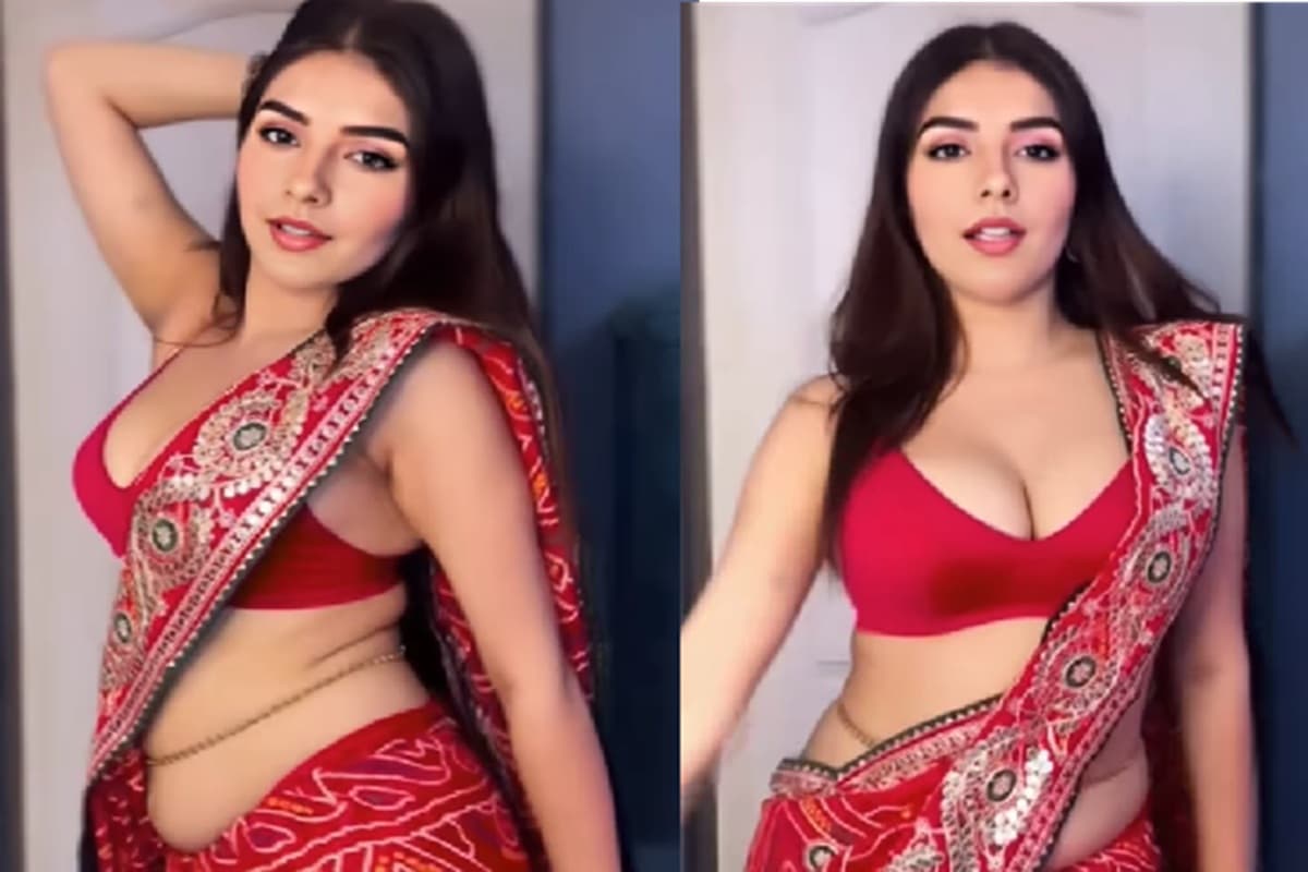 Indian Model Bhabhi Sexy Video: रेड ब्रा में भाभी ने दिखाई सेक्सी अदाएं, पतली कमर देख नहीं हटेगी आपकी भी निगाहें