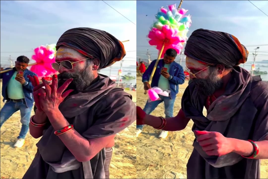 Mahakumbh Baba Video Viral : ‘छलकता हमरो जवनिया ए राजा..’ महाकुंभ में बाबा ने पवन सिंह के गाने पर किया जबरदस्त डांस, वीडियो देख थिरकने लगेंगे आप भी