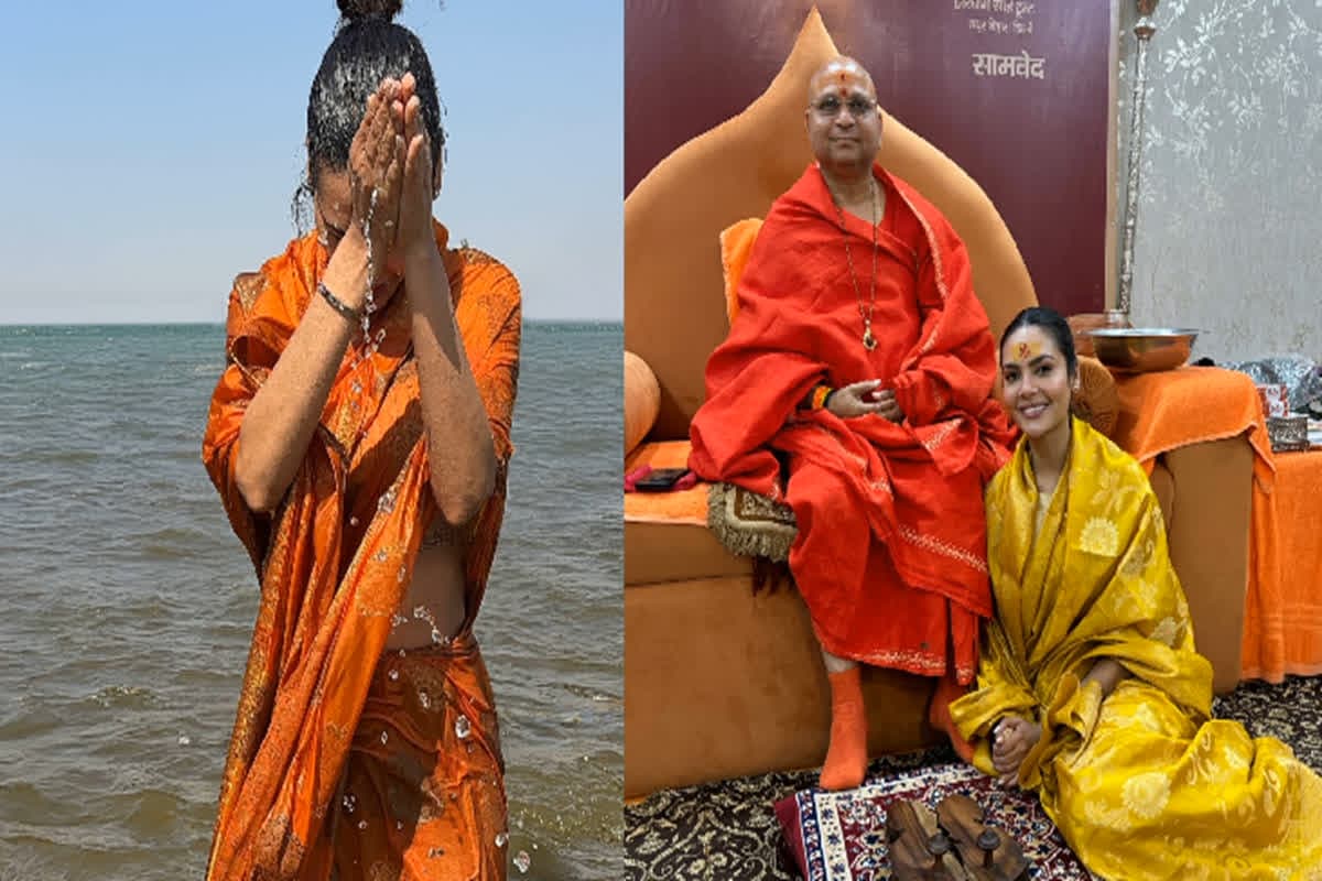 Esha Gupta Reached Mahakumbh: महाकुंभ पहुंची एक्ट्रेस ईशा गुप्ता, संगम में लगाई आस्था की डुबकी, साधु-संतों से भी की मुलाकात