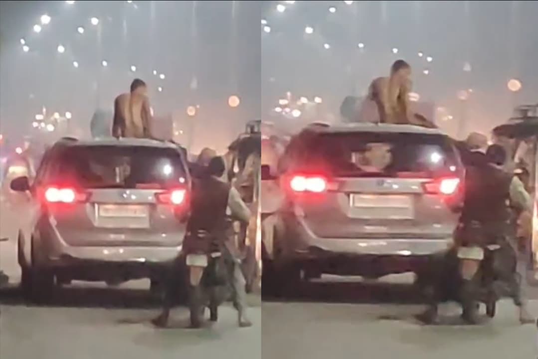Man Naked Reel Viral : युवक ने कर दी बेशर्मी की हदें पार.. व्यूज के चक्कर में निर्वस्त्र होकर बीच सड़क पर बनाया वीडियो, अब पड़ गए लेने के देने
