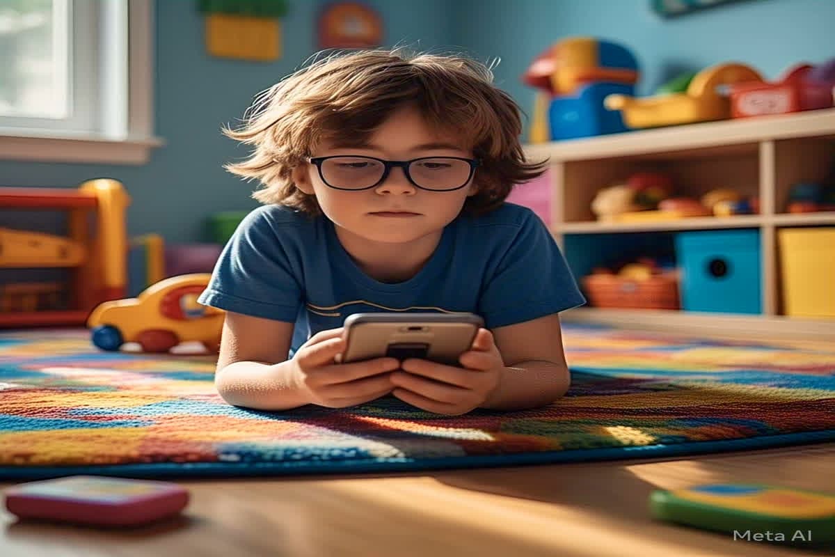 Kids Mobile Addiction : क्या आपका भी बच्चा हो गया है मोबाइल का आदि..? तो हो जाएं सावधान, वरना झेलनी पड़ेगी ये परेशानी