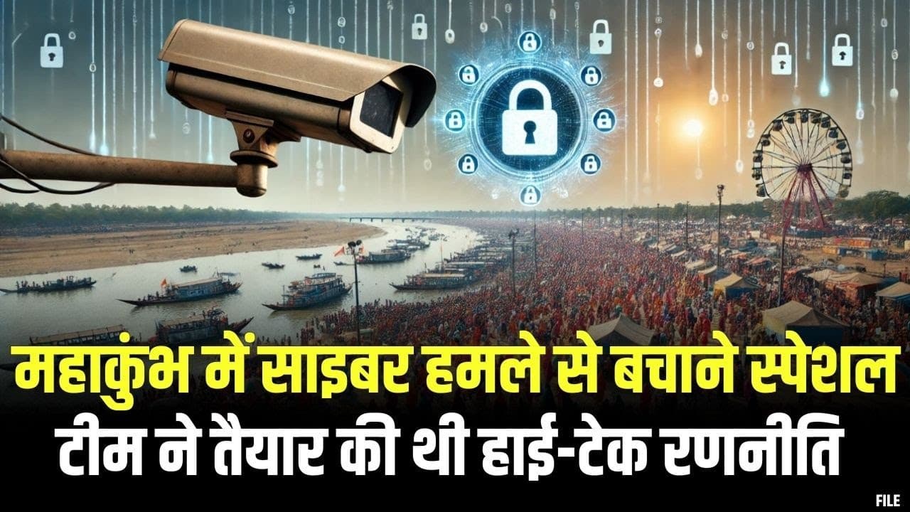 Prayagraj Mahakumbh 2025 : महाकुंभ में साइबर हमले से बचाने स्पेशल टीम ने तैयार की थी हाई-टेक रणनीति