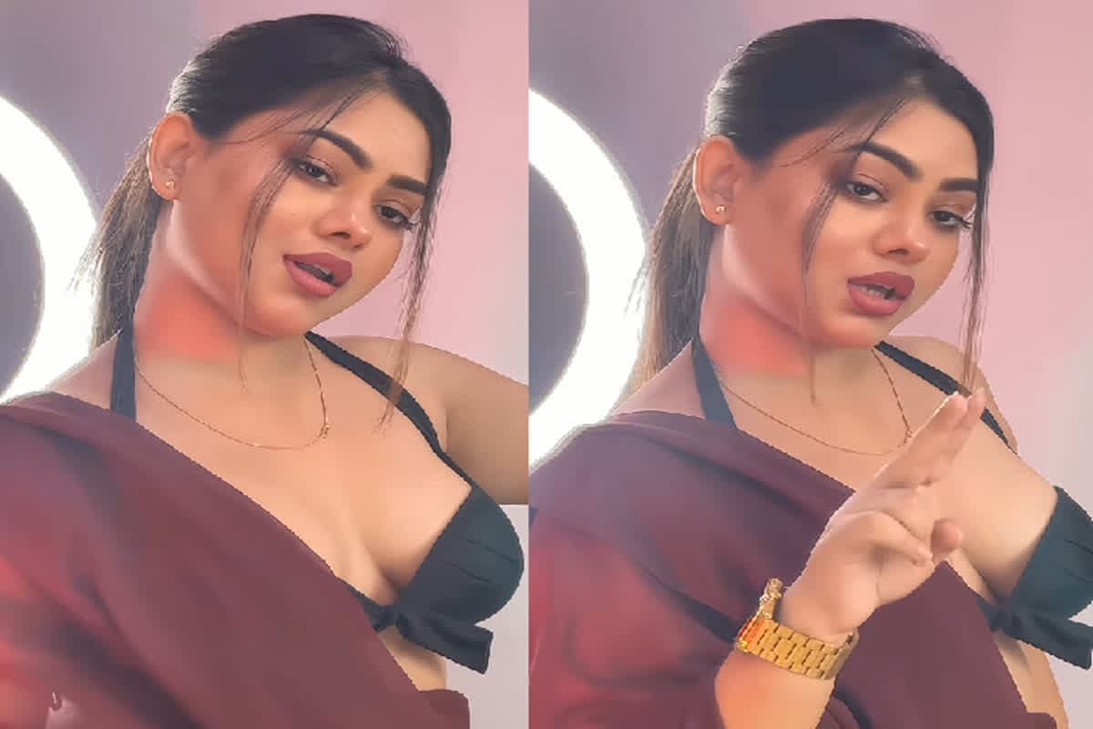Indian Model Sexy Video : ब्लैक ब्रा में मॉडल भाभी ने कराया हुस्न क दीदार, कातिल अदाएं देख मचल उठा फैंस का दिल, देखें ये सेक्सी वीडियो