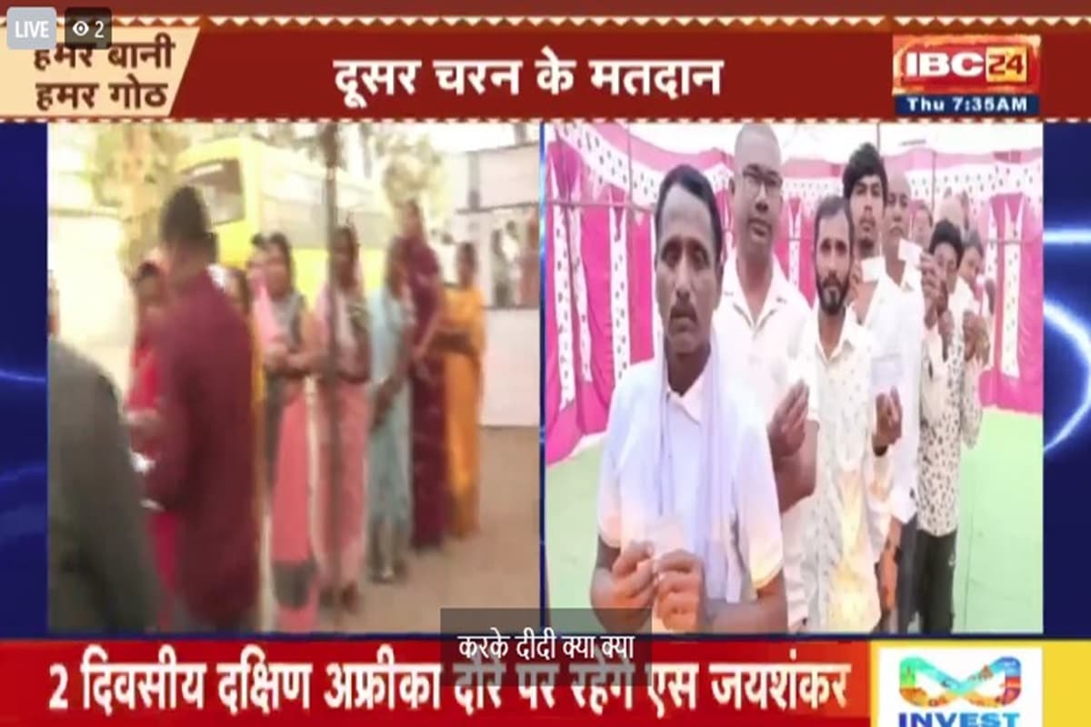 CG Panchayat Chunav 2025 Second Phase Voting: छत्तीसगढ़ में ग्राम संग्राम.. त्रिस्तरीय पंचायत चुनाव के दूसरे चरण की वोटिंग शुरू, सुबह से ही लोगों में भारी उत्साह