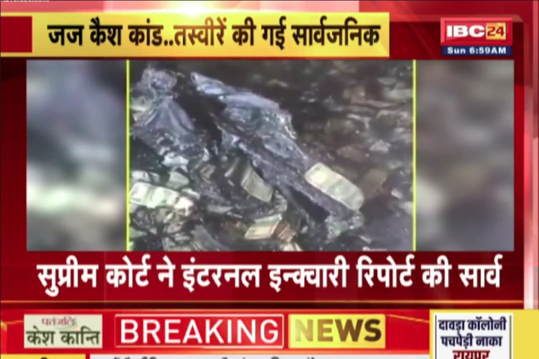 Justice Yashwant Verma News: जस्टिस यशवंत वर्मा कैश कांड! घर के अंदर मिला अधजले नोटों का भंडार, SC ने जारी की तस्वीरें