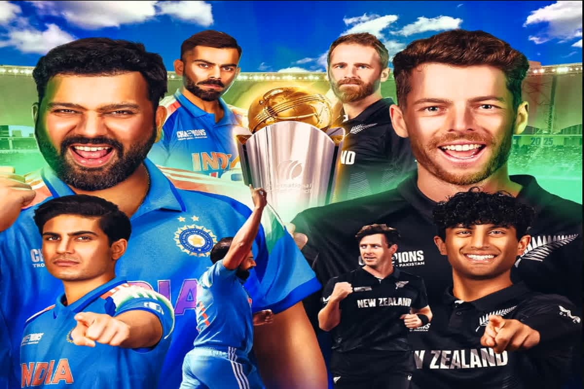 IND vs NZ Champions Trophy 2025 Final: भारत और न्यूजीलैंड के बीच फाइनल मुकाबला आज, दुबई में चैम्पियन बनने उतारेगी रोहित ब्रिगेड, जानें किसका पलड़ा भारी