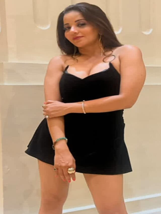 Monalisa Hot Pic: ब्लैक आउटफिट में एक्ट्रेस ने दिखाया बोल्ड अवतार, वायरल हुई खूबसूरत तस्वीरें