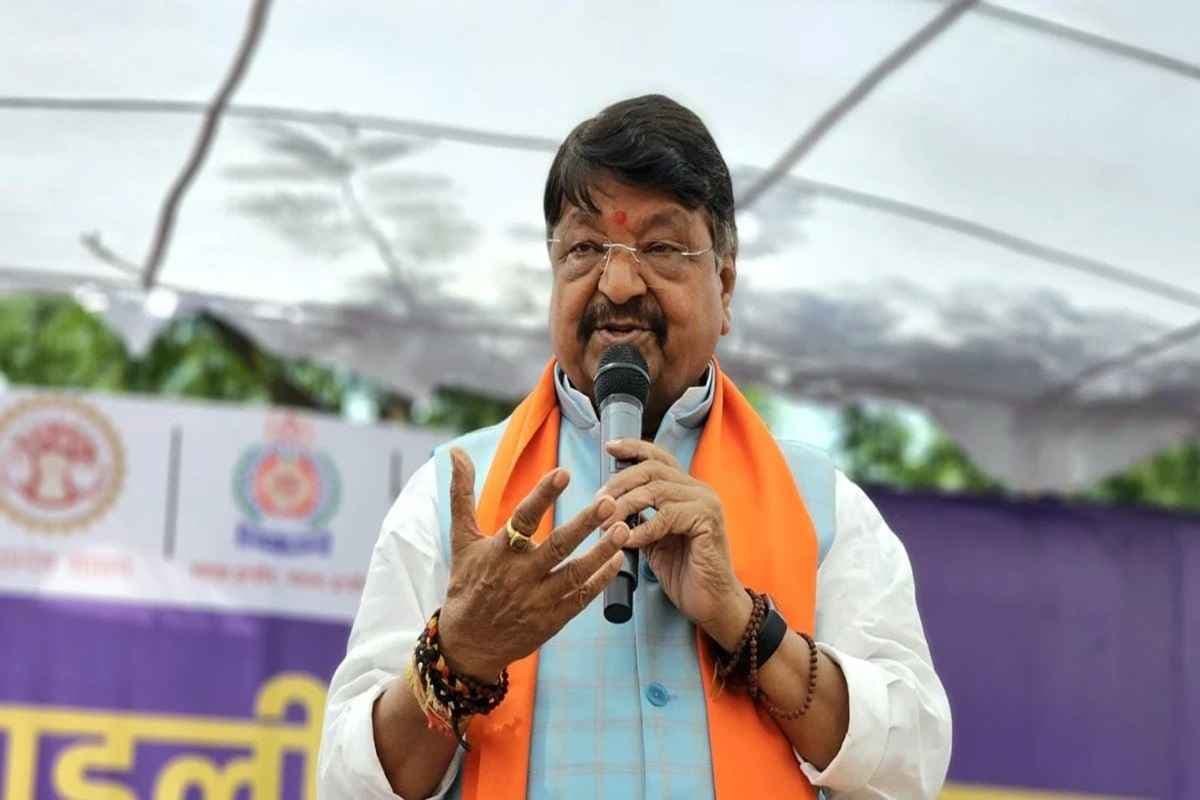Kailash Vijayvargiya Raipur Visit/Image Credit: IBC24 File