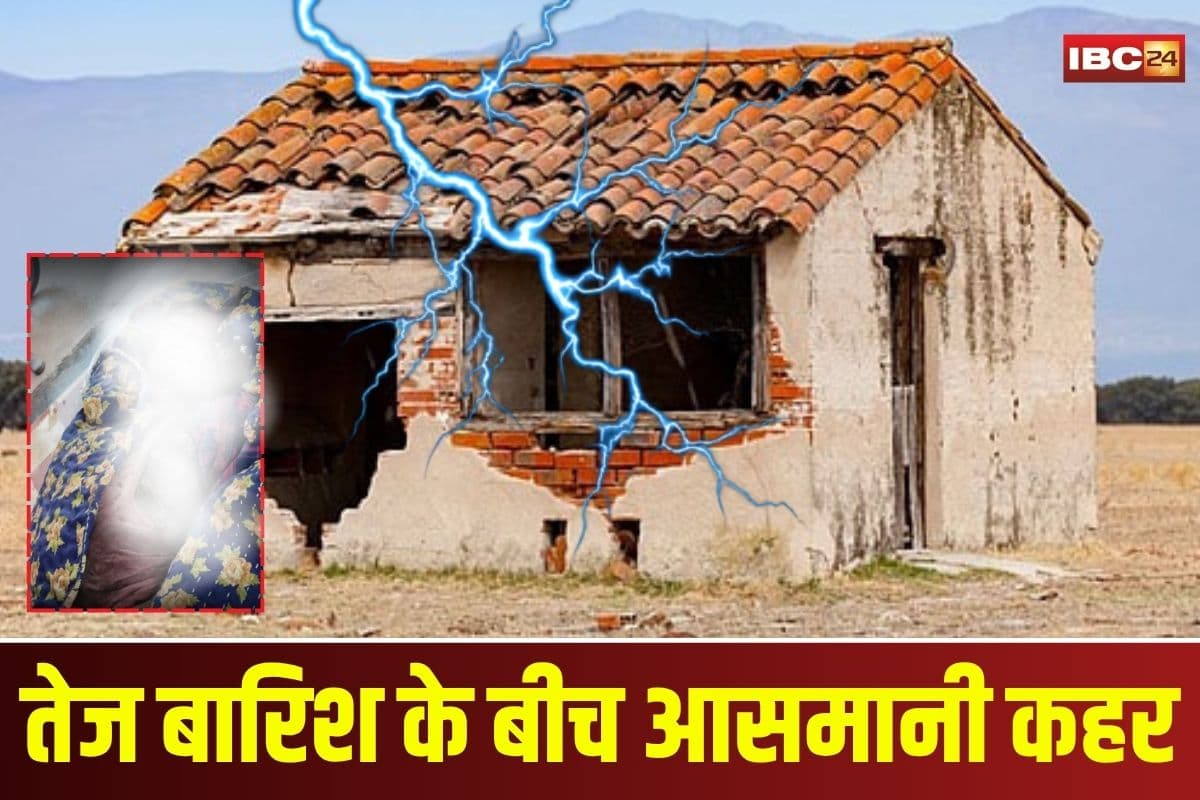 Mainpat Lightning Incident: तेज बारिश के बीच घर पर गिरी आकाशीय बिजली, युवक की दर्दनाक मौत, परिवार के तीन लोग घायल