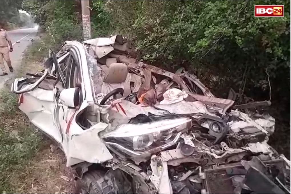 Balrampur Road Accident News: भयानक सड़क हादसा.. अर्टिगा और ट्रक में टक्कर, 5 की दर्दनाक मौत, मलबे में तब्दील हुई कार
