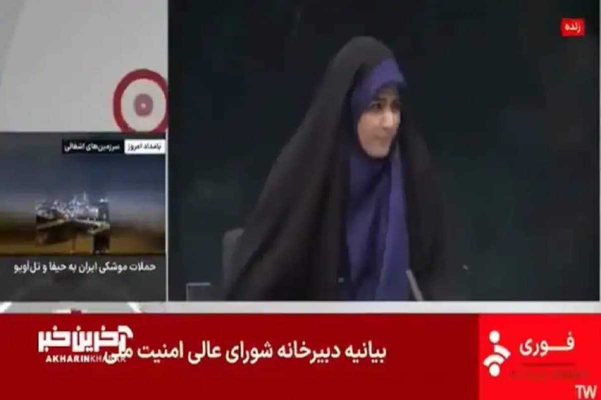 Iran Israel War: लाइव न्यूज पढ़ रही थी सरकारी न्यूज चैनल की एंकर, तभी इजरायल ने कर दिया हमला, मची अफरातफरी, देखें ये वीडियो