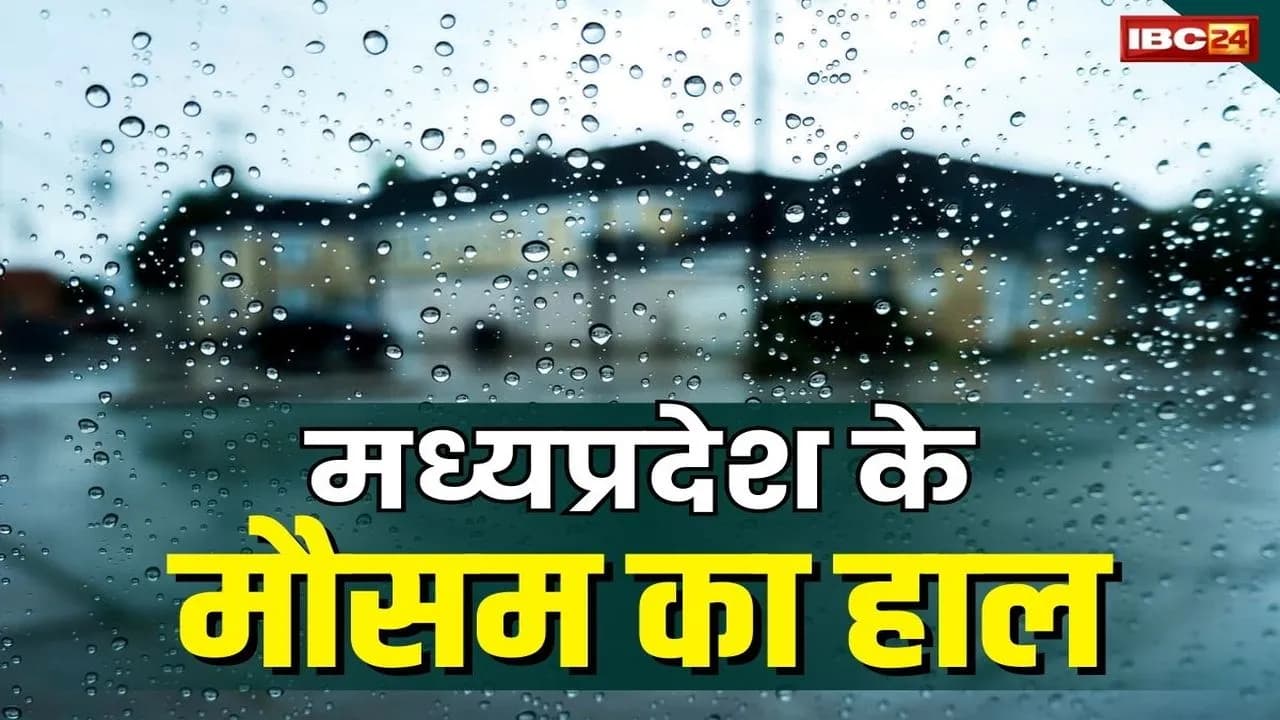 MP Weather Update Today: प्रदेश में अगले 4 दिन मानसून का कहर, 20 जिलों में अति भारी बारिश का अलर्ट, मौसम विभाग ने दी चेतावनी