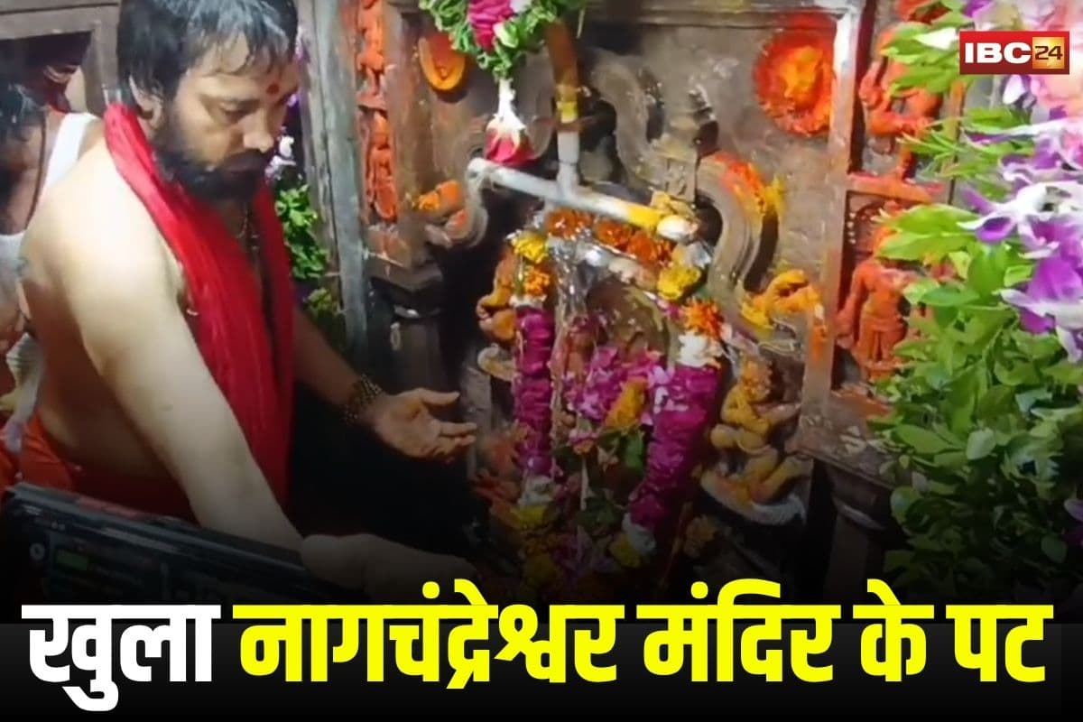 Nagchandreshwar Temple Ujjain: नाग पंचमी पर साल में एक बार खुला नागचंद्रेश्वर मंदिर के पट, 24 घंटे तक होंगे दर्शन, उमड़ा श्रद्धालुओं का सैलाब