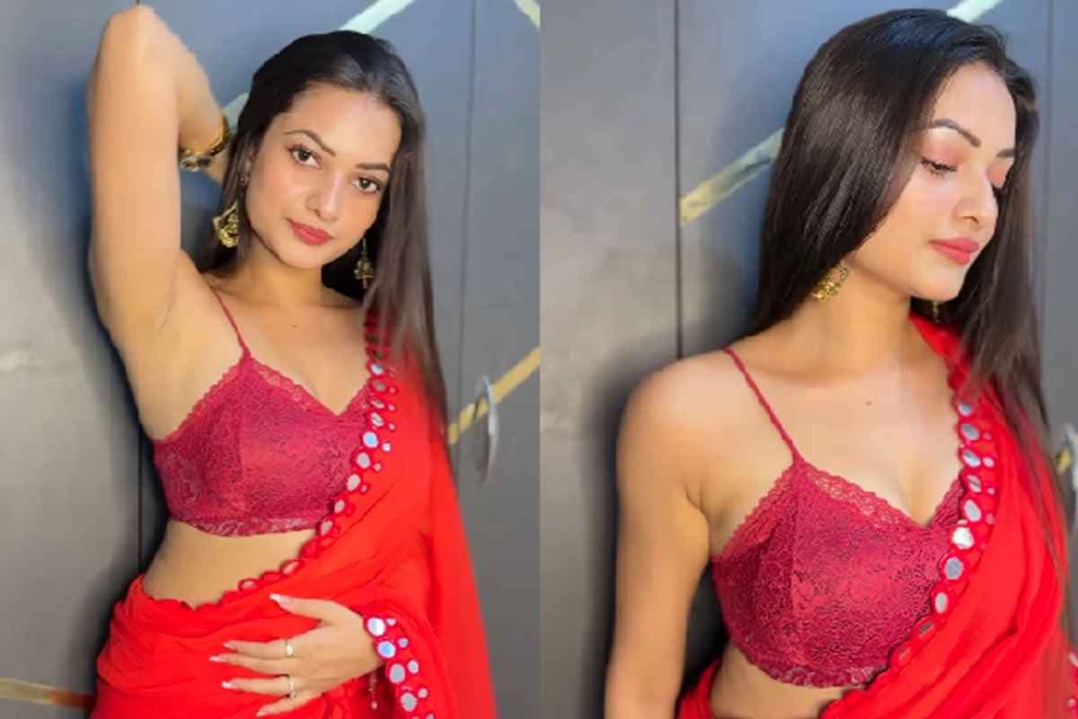 Sexy Video: रेड साड़ी में मॉडल भाभी ने दिखाया बोल्ड अवतार, सेक्सी अदाएं देख दीवाने हुए फैंस, जमकर वायरल हुआ ये वीडियो