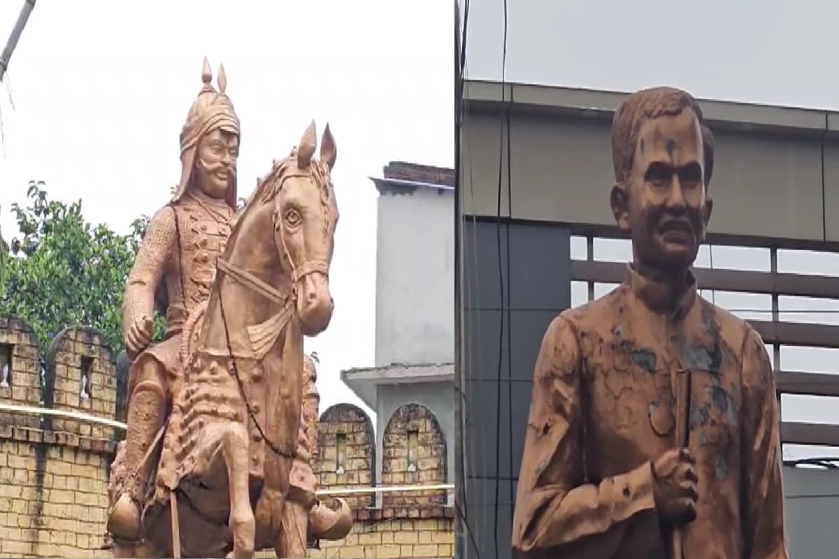 Ambikapur Crime News: महाराणा प्रताप की मूर्ति से भाला, तो पंडित दीनदयाल की मूर्ति से चश्मा ले उड़े चोर, पूर्व डिप्टी सीएम ने पुलिस और प्रशासन पर साधा निशाना