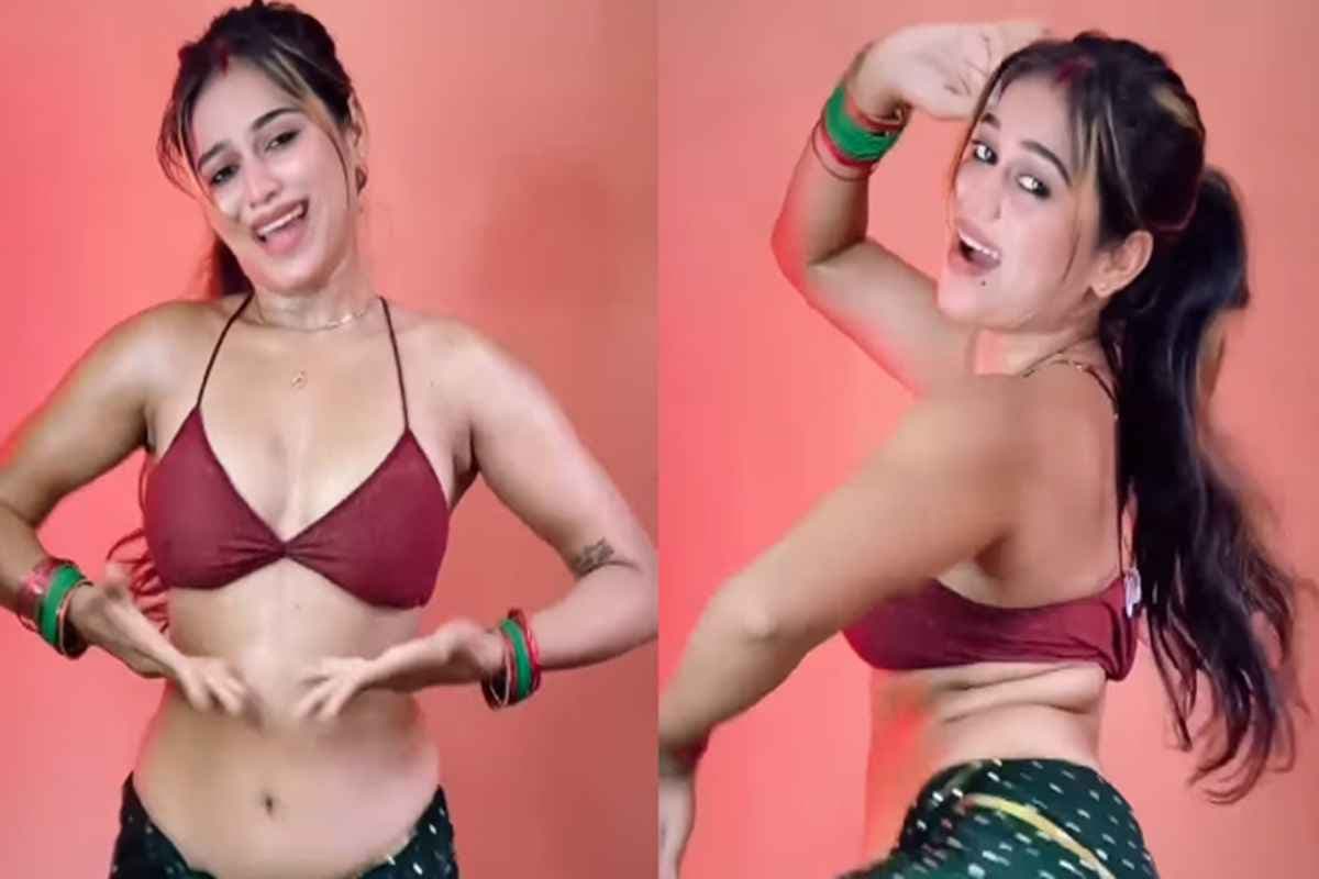 Model Bhabhi Sexy Video: मॉडल भाभी के देसी ठुमके ने लूटी महफिल, सेक्सी डांस मूव्स देख धड़क उठा फैंस का दिल, वायरल हुआ वीडियो