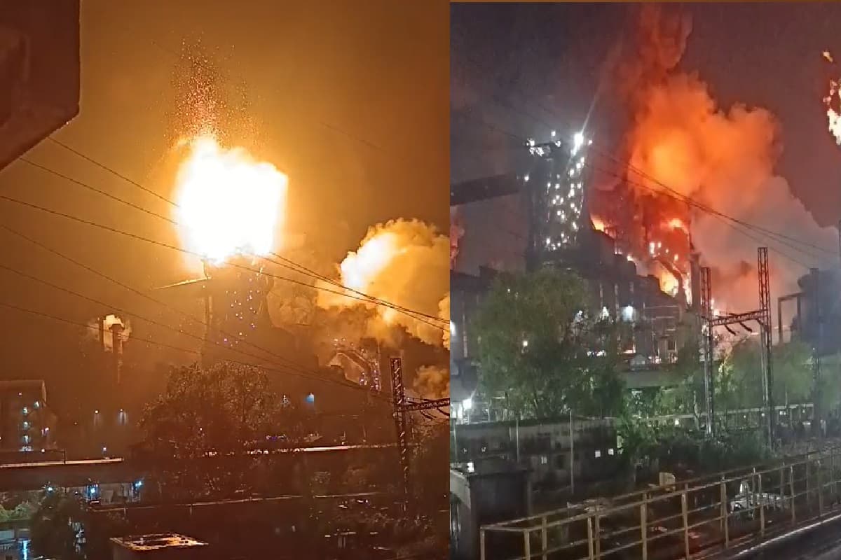 Bhilai Steel Plant Fire News: भिलाई स्टील प्लांट में हुआ बड़ा हादसा, ब्लास्ट फर्नेस 8 में धमाके के बाद लगी भीषण आग
