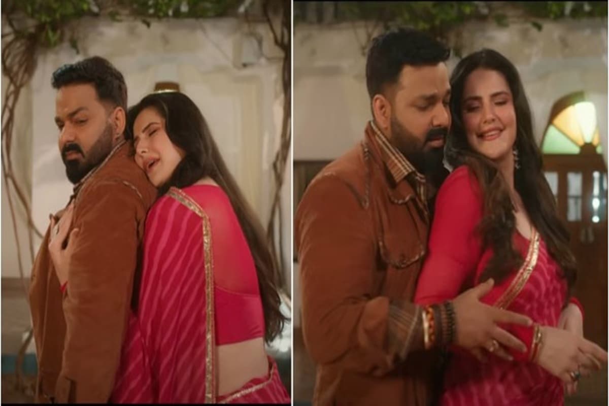 Bhojpuri Video: एक्ट्रेस जरीन संग रोमांस करते नजर आए पवन सिंह, जमकर वायरल हो रहा वीडियो