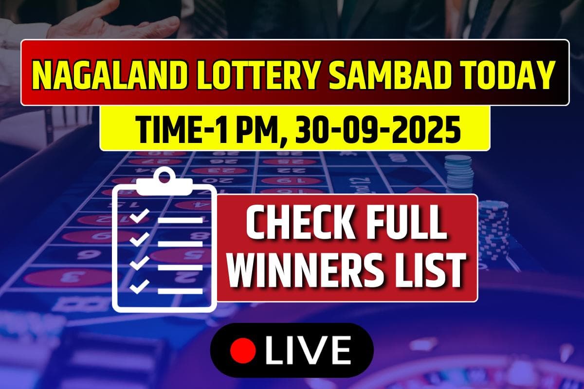Nagaland Dear Godavari 1 PM Lottery Sambad Result OUT Today 30-09-2025: Check all Tuesday Winning Numbers List!