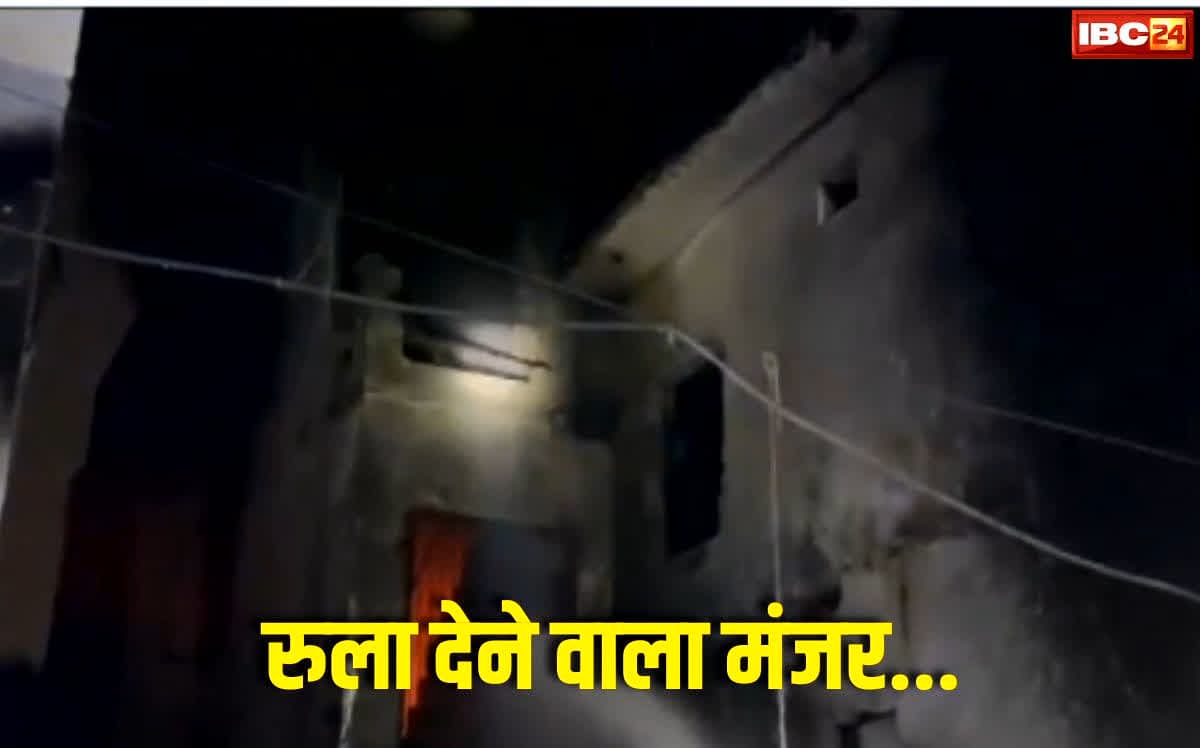 Lucknow News: बस कुछ ही मिनटों में सब बर्बाद…लखनऊ की व्यस्त गली में लगी भीषण आग, छत का हिस्सा गिरते ही बदल गया मंजर