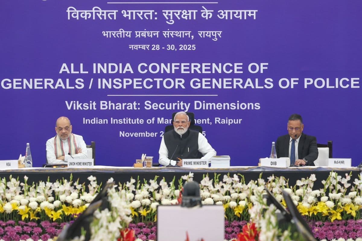 DGP-IGP Conference Raipur: राष्ट्रीय सुरक्षा चिंतन का केंद्र बना छत्तीसगढ़, सीएम साय ने कहा ‘डीजीपी कॉन्फ्रेंस में हुए निर्णय से देश की आंतरिक सुरक्षा को मिलेगी मजबूती’