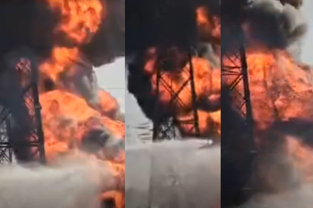 Bilaspur Sub Station Fire: बिलासपुर में बिजली सब स्टेशन में लगी भीषण आग… दूर-दूर तक दिखी लपटे, कई इलाकों में ब्लैकआउट, दमकल की टीम आग बुझाने में जुटी, देखें