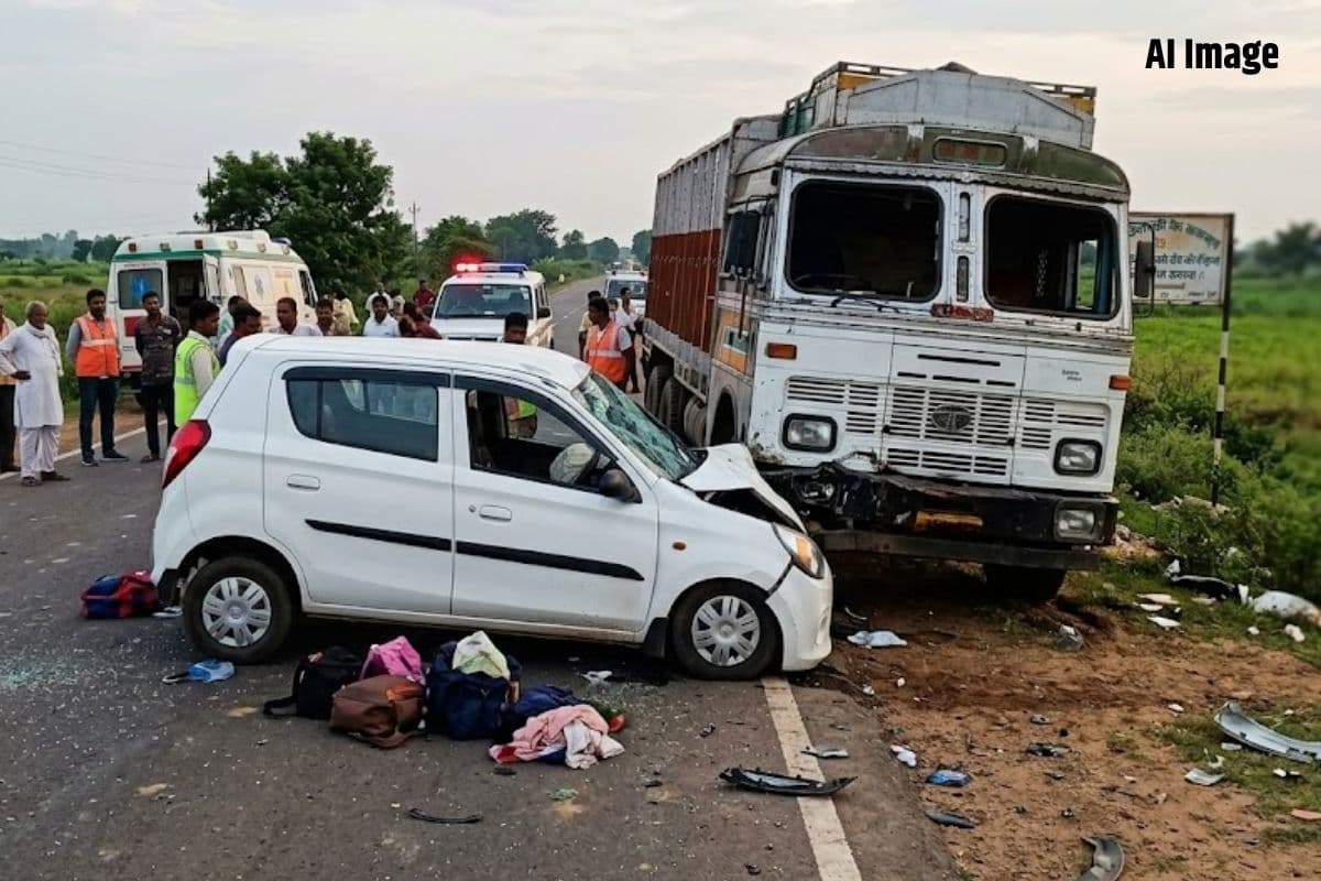 Korba Road Accident : CG में रफ्तार का कहर… चौथिया से लौट रहे एक ही परिवार के कई लोगों की मौत