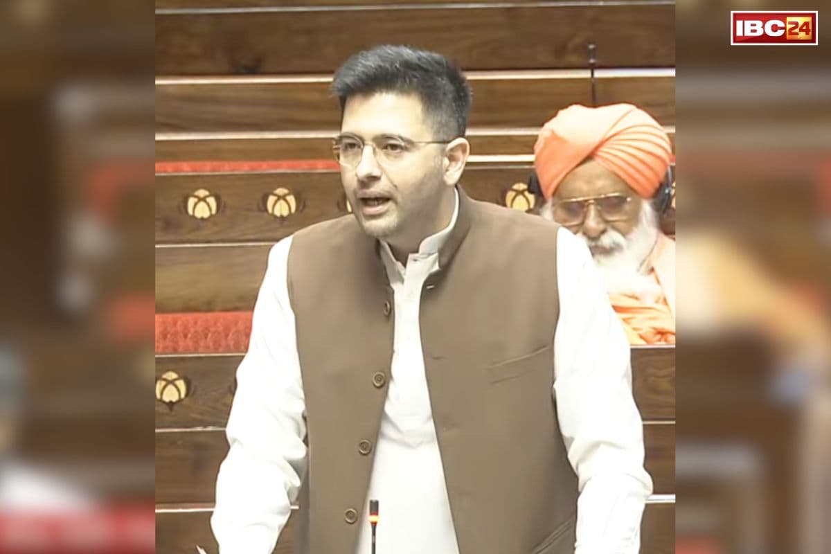 Raghav Chadha in Parliament: राघव चड्ढा का इशारों में AAP पर निशाना!.. कहा, ‘मैं जिस पार्टी से हूं, उसके नेता सदन में मौजूद नहीं है, लेकिन.. सुनें क्या कहा