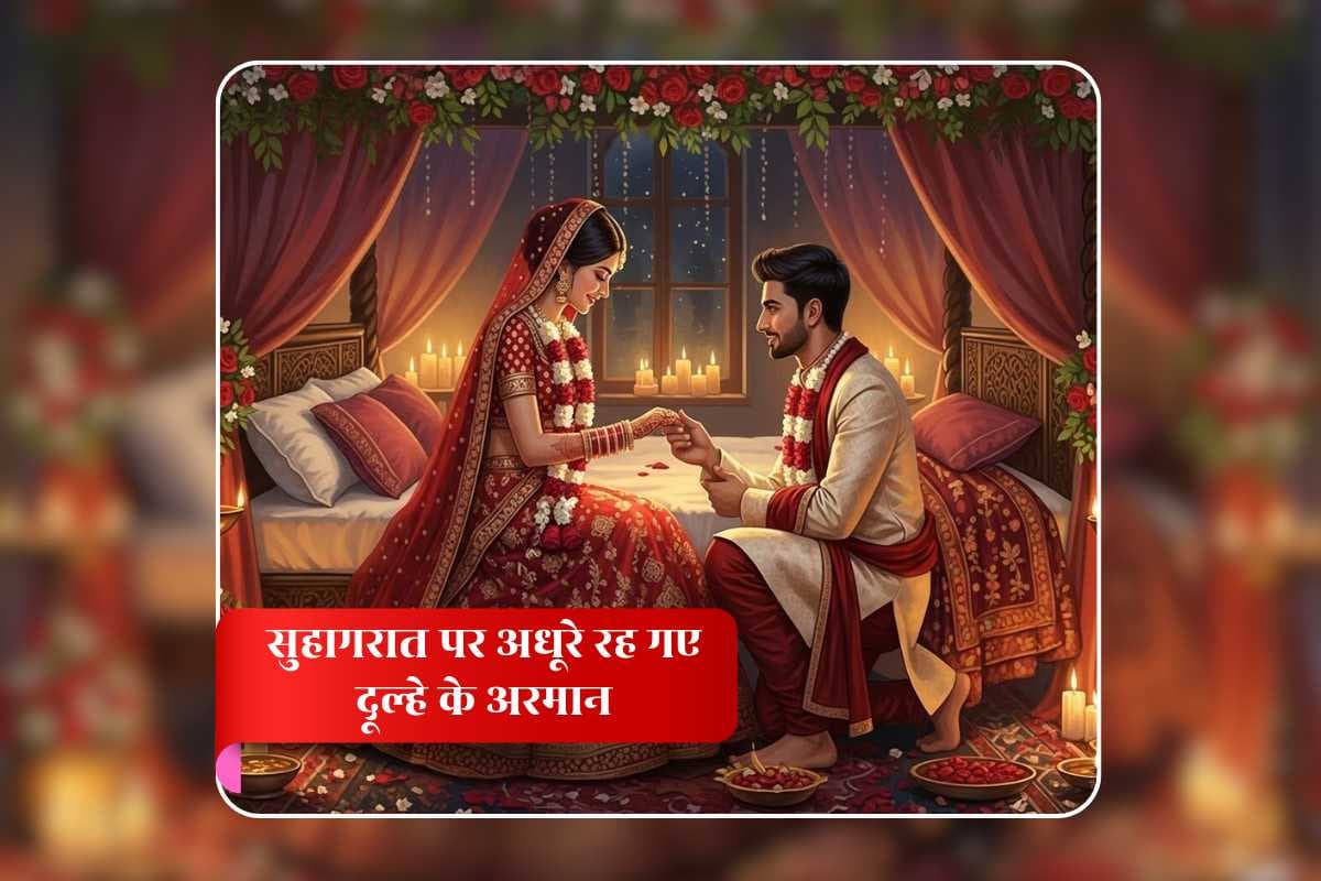 Bride Demands on Suhagrat: पहले वो फिर सेक्स...सुहागरात पर दुल्हन ने रख दी ऐसी डिमांड कि धरे रह गए दूल्हे के सारे अरमान / Image: AI Generated